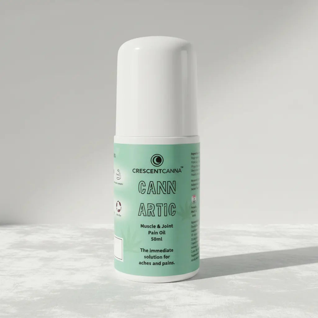 Cann Artic : Immediate Relief Muscle and Joint Pain Oil crescentcanna-india