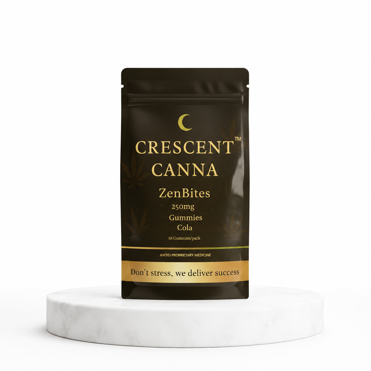 ZenBites 250mg Cola Gummies for Stress | CrescentCanna