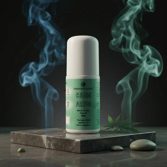 Cann Artic : Immediate Relief Muscle and Joint Pain Oil crescentcanna-india