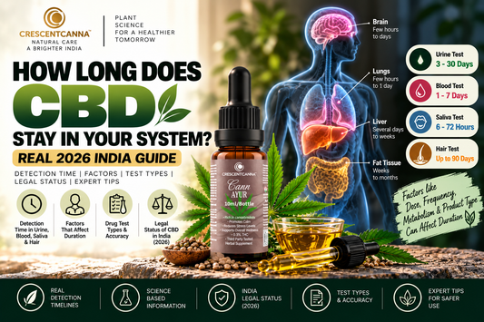 How Long Does CBD Stay in Your System? Real 2026 India Guide