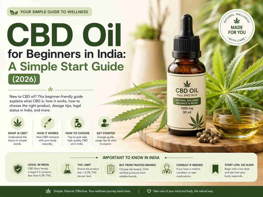 CBD Oil for Beginners in India