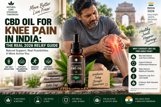 CBD Oil for Knee Pain in India The Real 2026 Relief Guide