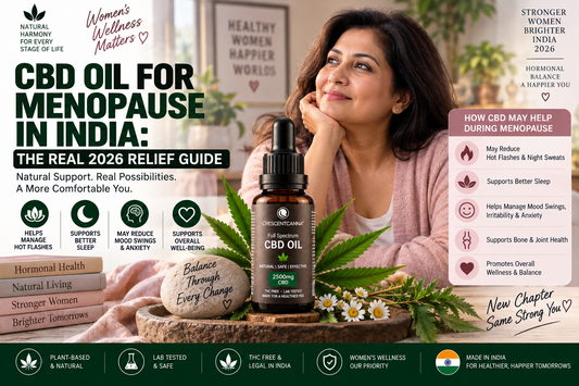 CBD Oil for Menopause in India The Real 2026 Relief Guide