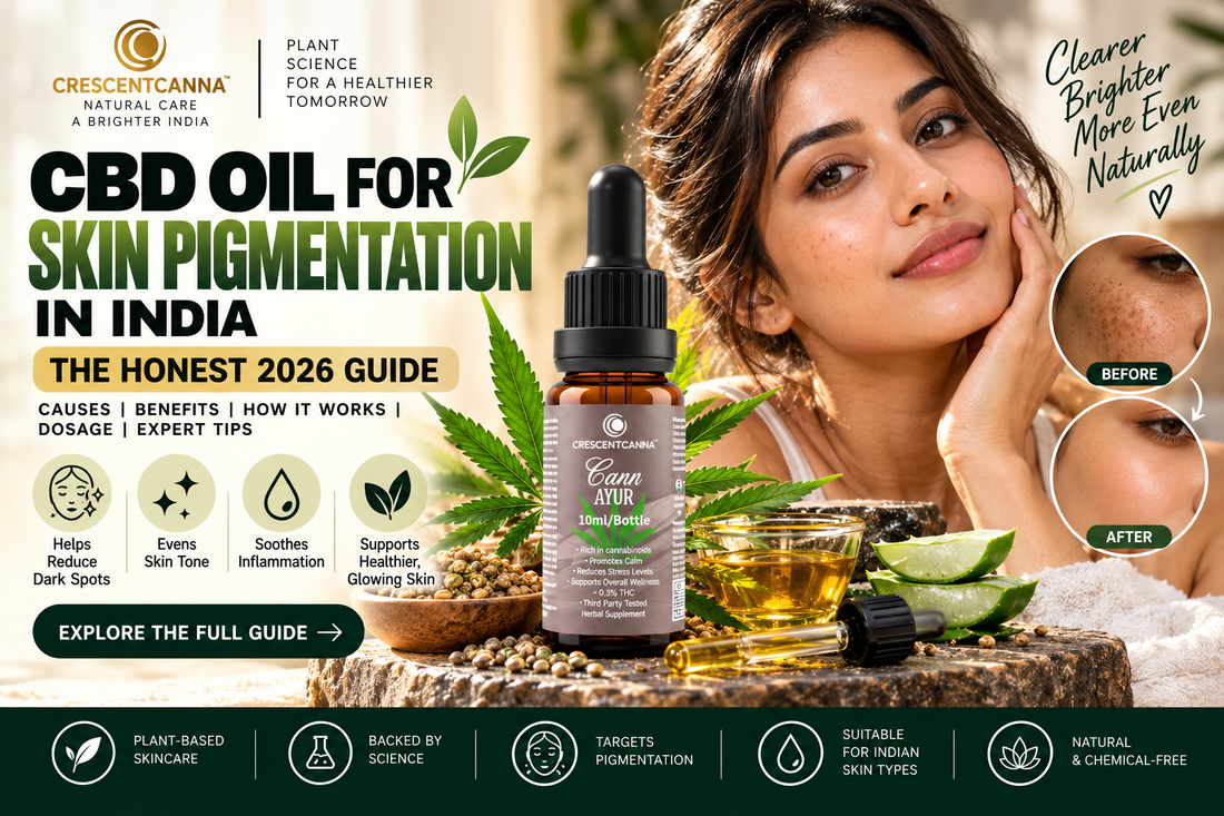 CBD Oil for Skin Pigmentation in India: The Honest 2026 Guide