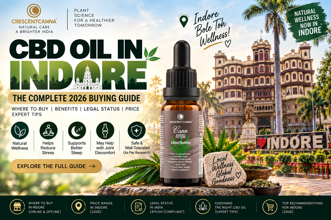 CBD Oil in Indore: The Complete 2026 Buying Guide