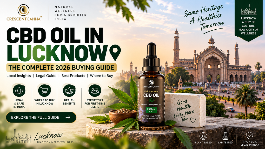 CBD Oil in Lucknow: The Complete 2026 Buying Guide
