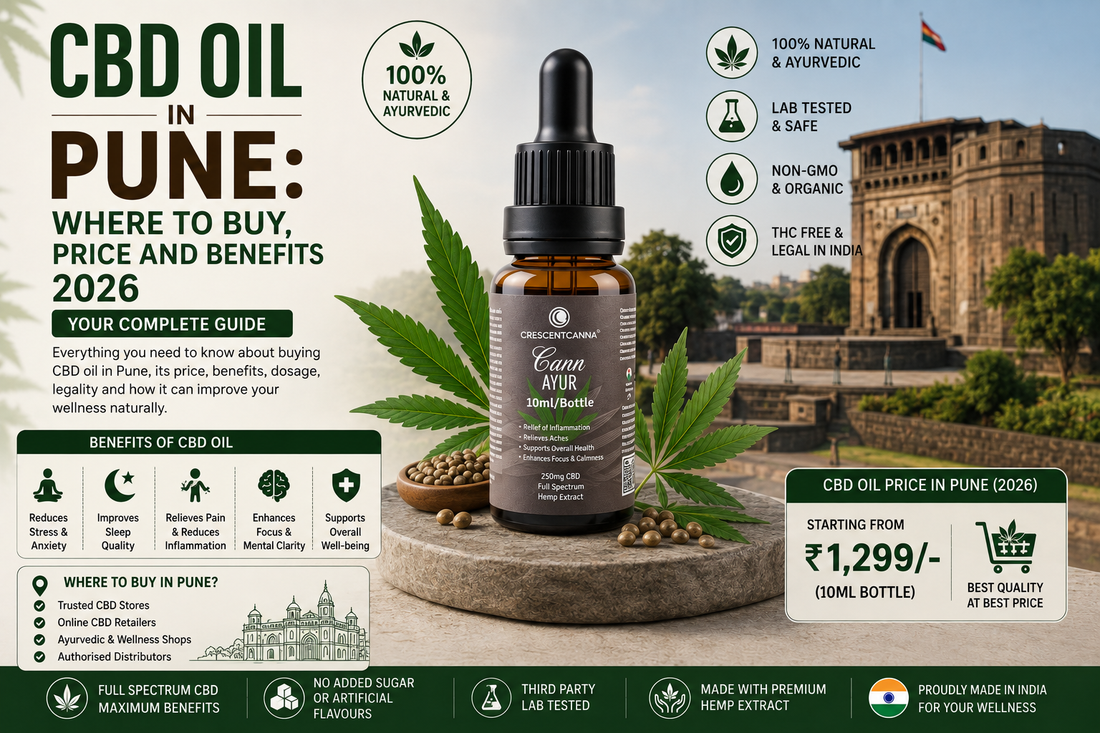 CBD Oil in Pune: Where to Buy, Price and Benefits 2026