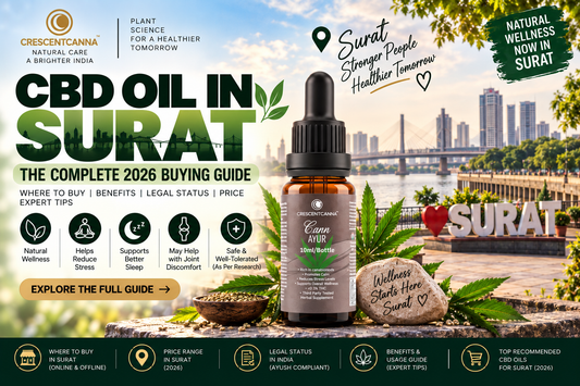 CBD Oil in Surat: The Complete 2026 Buying Guide