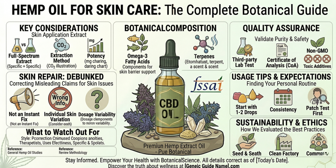 Hemp Oil for Skin Care