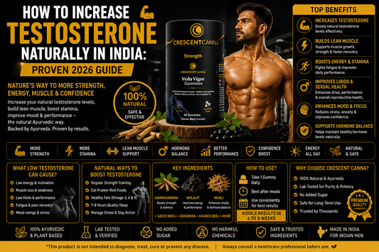 How to Increase Testosterone Naturally in India: Proven 2026 Guide