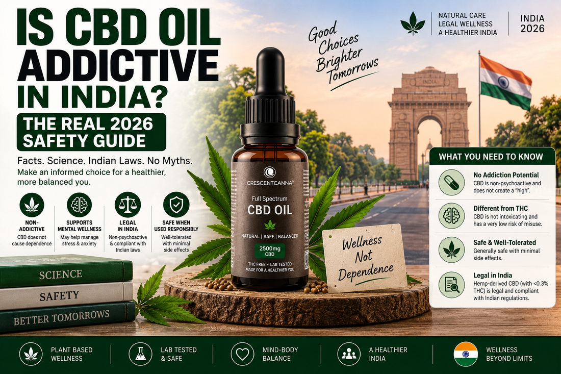 Is CBD Oil Addictive in India? The Real 2026 Safety Guide