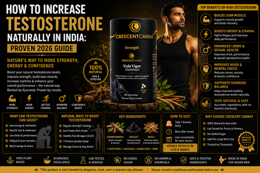 Testosterone Booster Gummies India: Simple 2026 Buyer's Guide