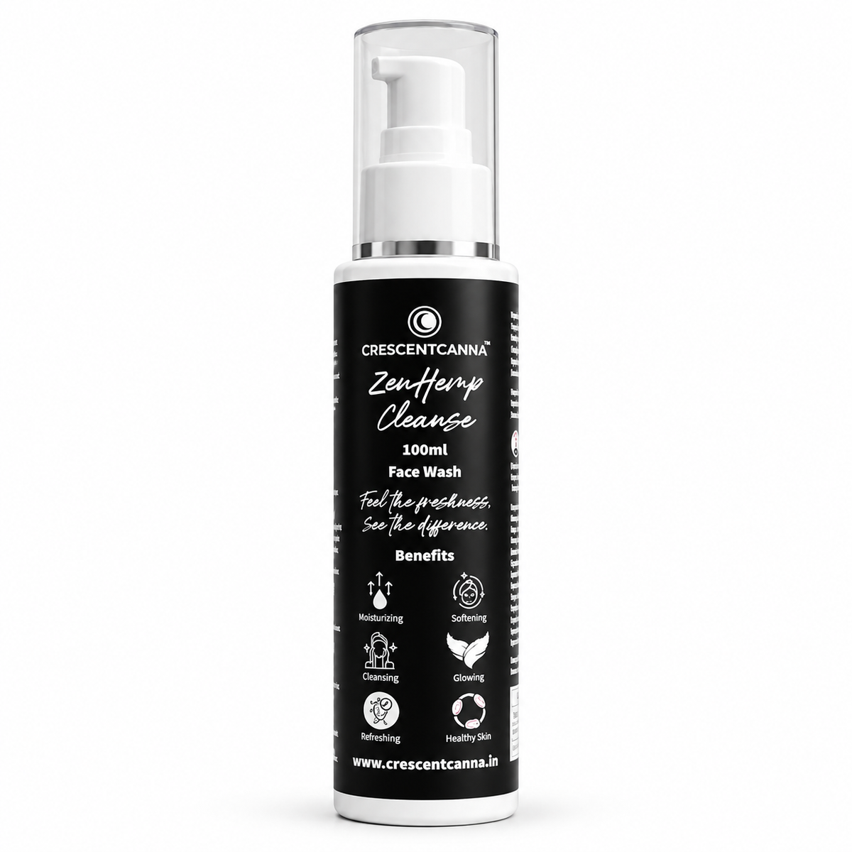 ZenHemp Cleanse Herbal Face Wash - CrescentCanna