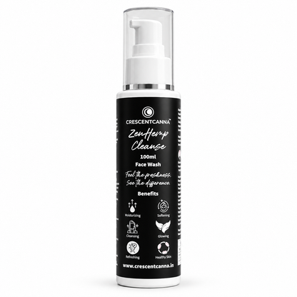 ZenHemp Cleanse Herbal Face Wash - CrescentCanna