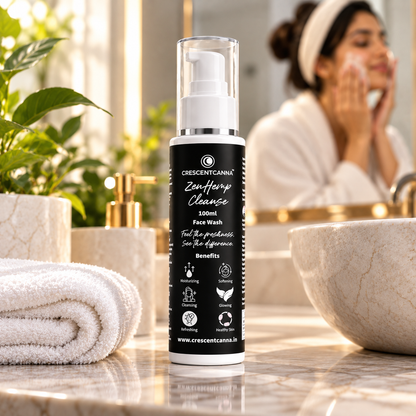 ZenHemp Cleanse Herbal Face Wash - CrescentCanna
