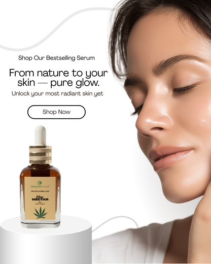 Glow Nectar botanical night facial oil for fresh glowing skin