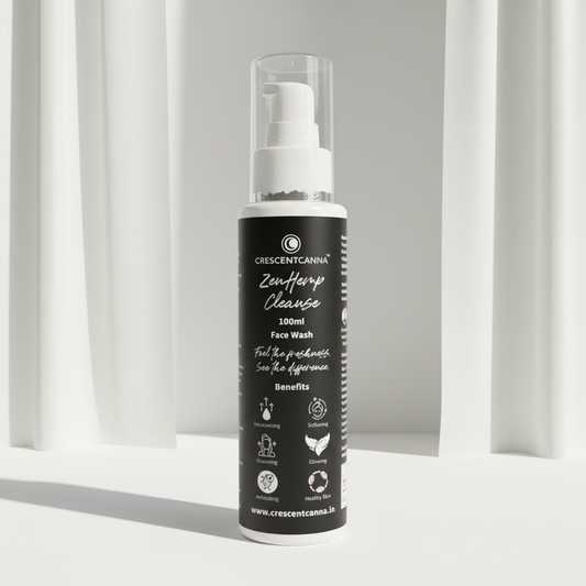 ZenHemp Cleanse– Herbal Hemp Face Wash crescentcanna-india