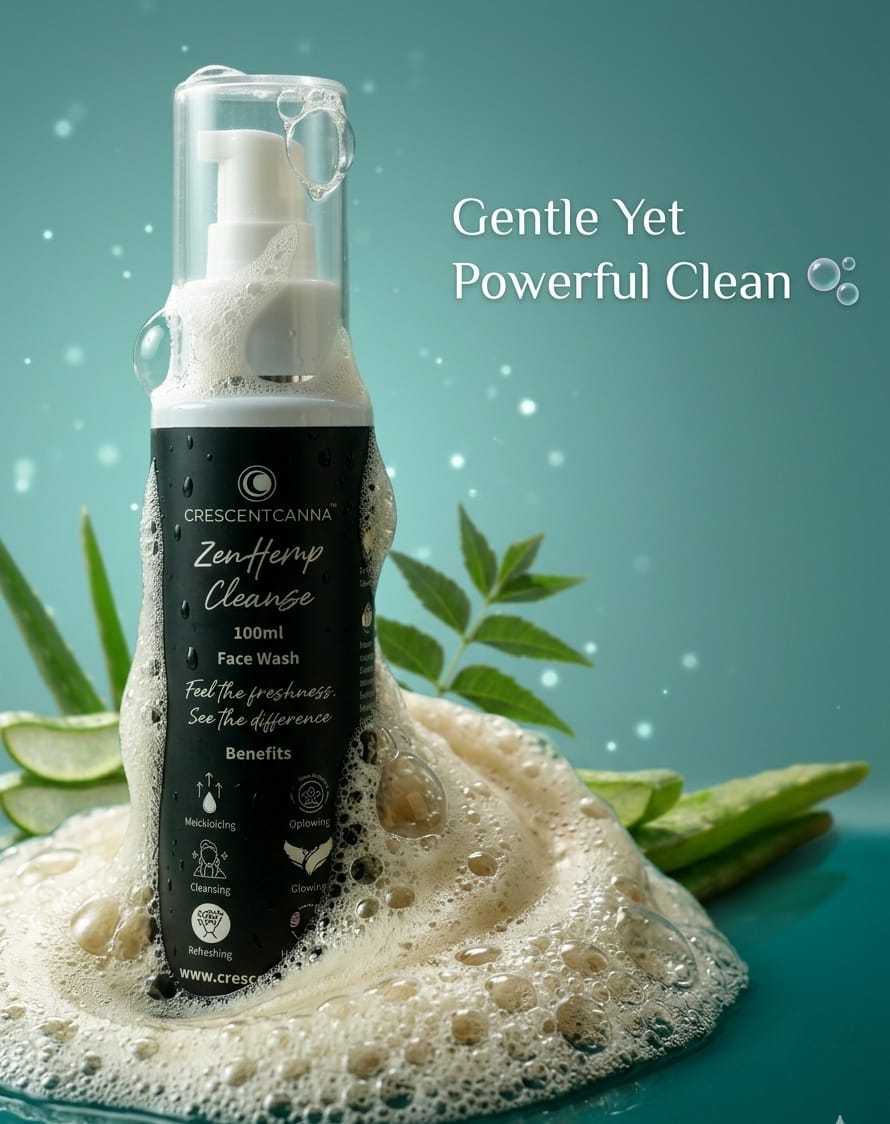 ZenHemp Cleanse– Herbal Hemp Face Wash