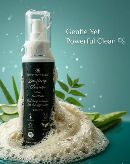 ZenHemp Cleanse– Herbal Hemp Face Wash