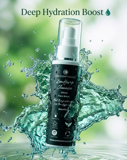ZenHemp Cleanse– Herbal Hemp Face Wash