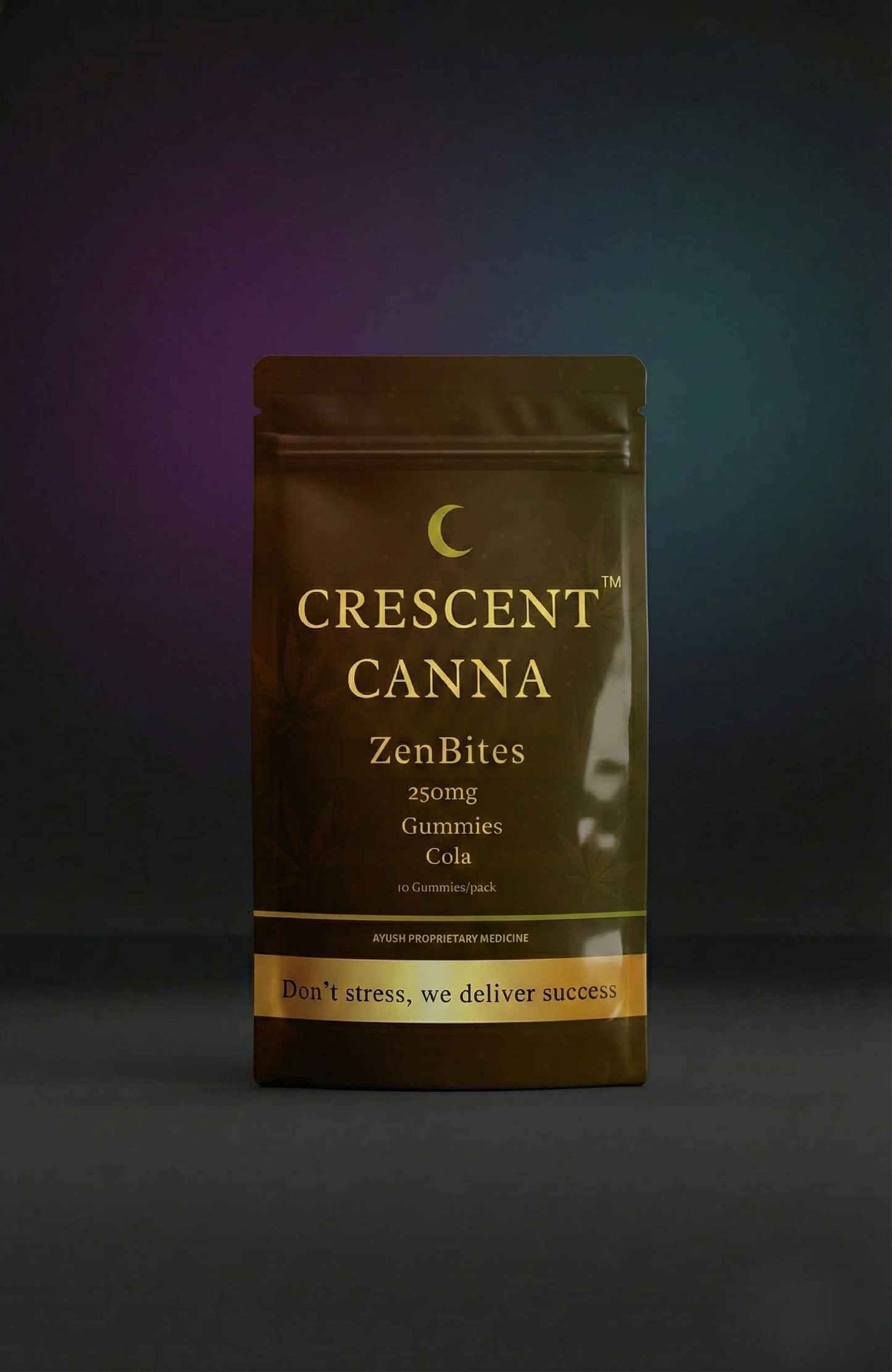 ZenBites – Gummies for Stress Management & Relaxation 250 MG crescentcanna-india